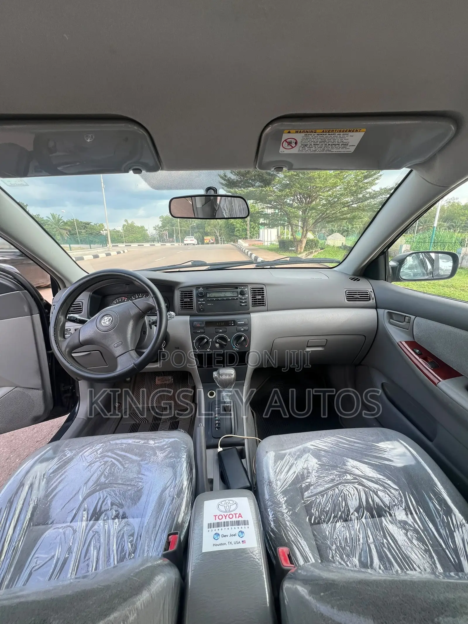 Toyota Corolla Sedan 2003 Black