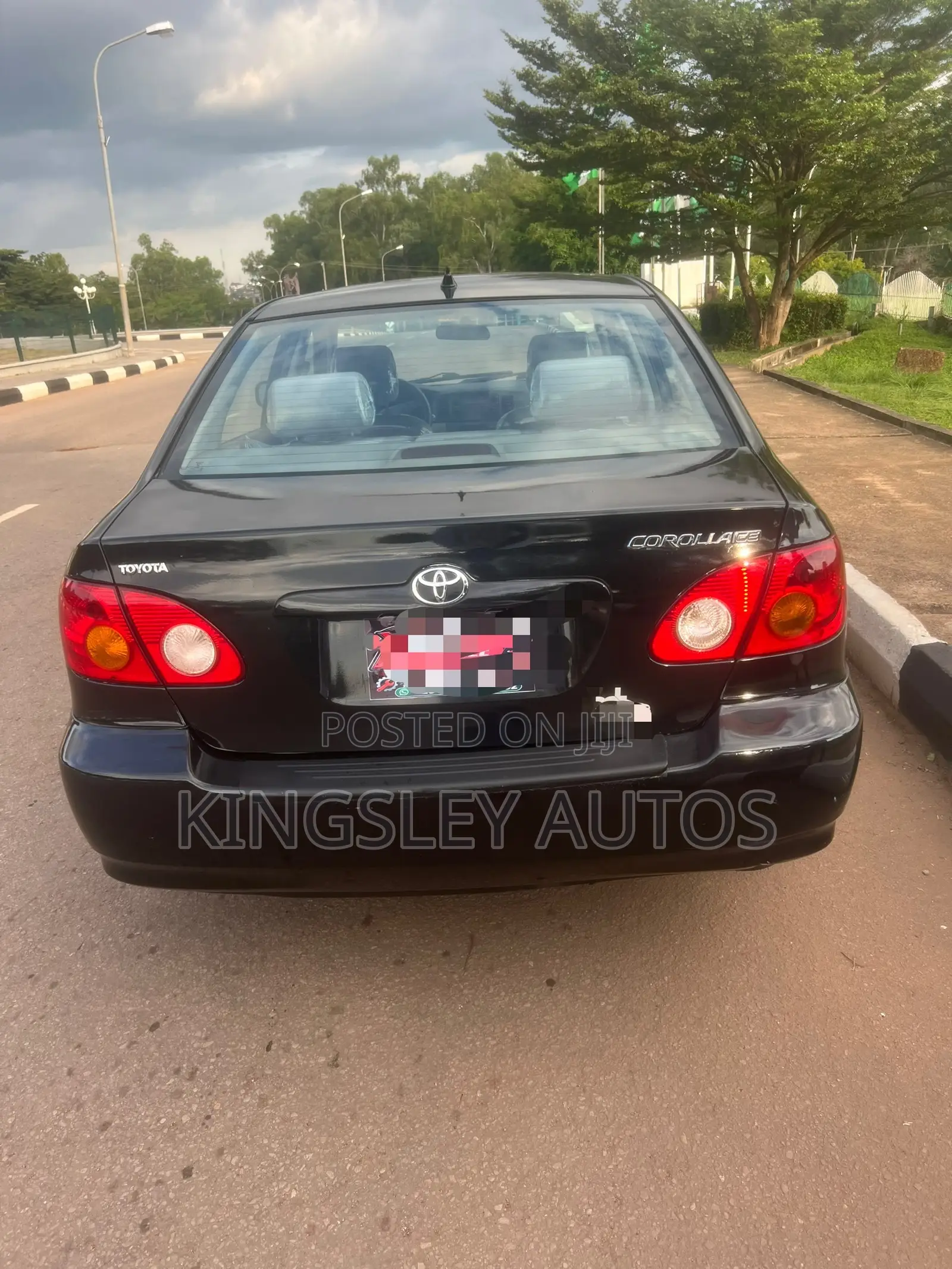 Toyota Corolla Sedan 2003 Black