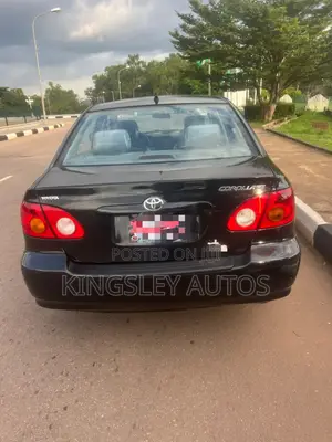 Toyota Corolla Sedan 2003 Black