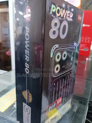 New Itel Power 80 128 GB Black