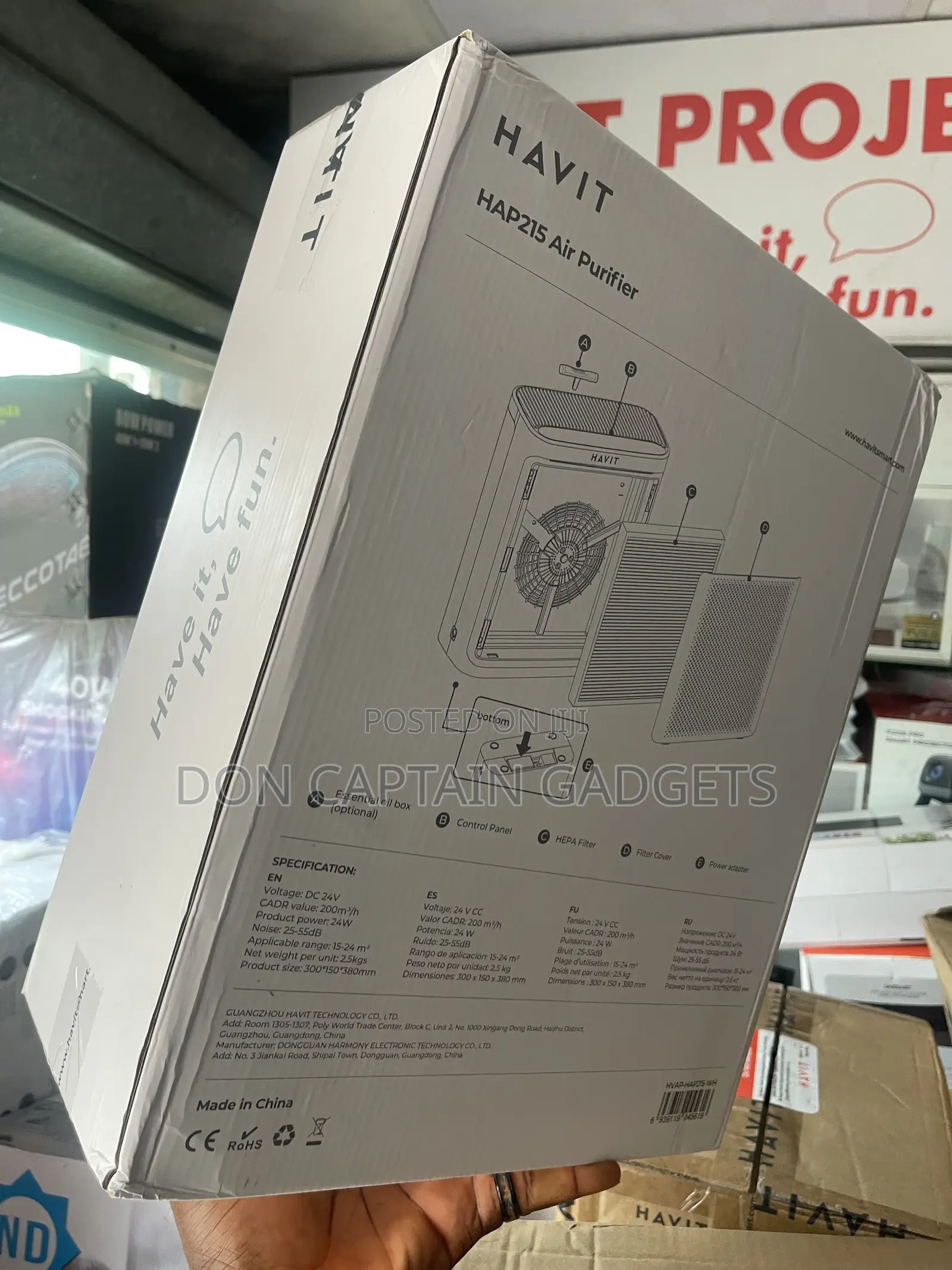 Havit Air Purifier HAP215