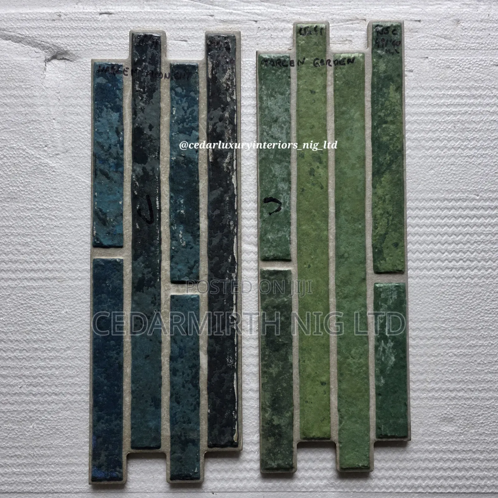 15x40 Decorative Pair Wall Tile Series