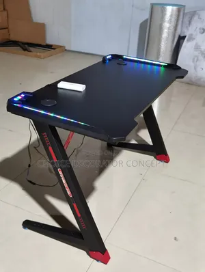 Z Shape Gaming Desk