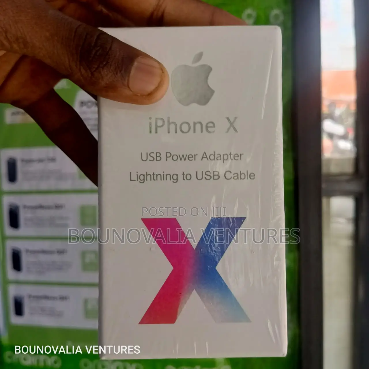 Apple iPhone X USB Power Adapter Lightning to USB Cable