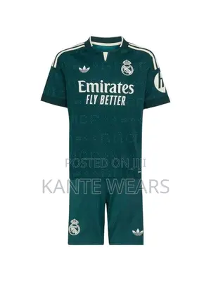 Real Madrid Away Children Jersey