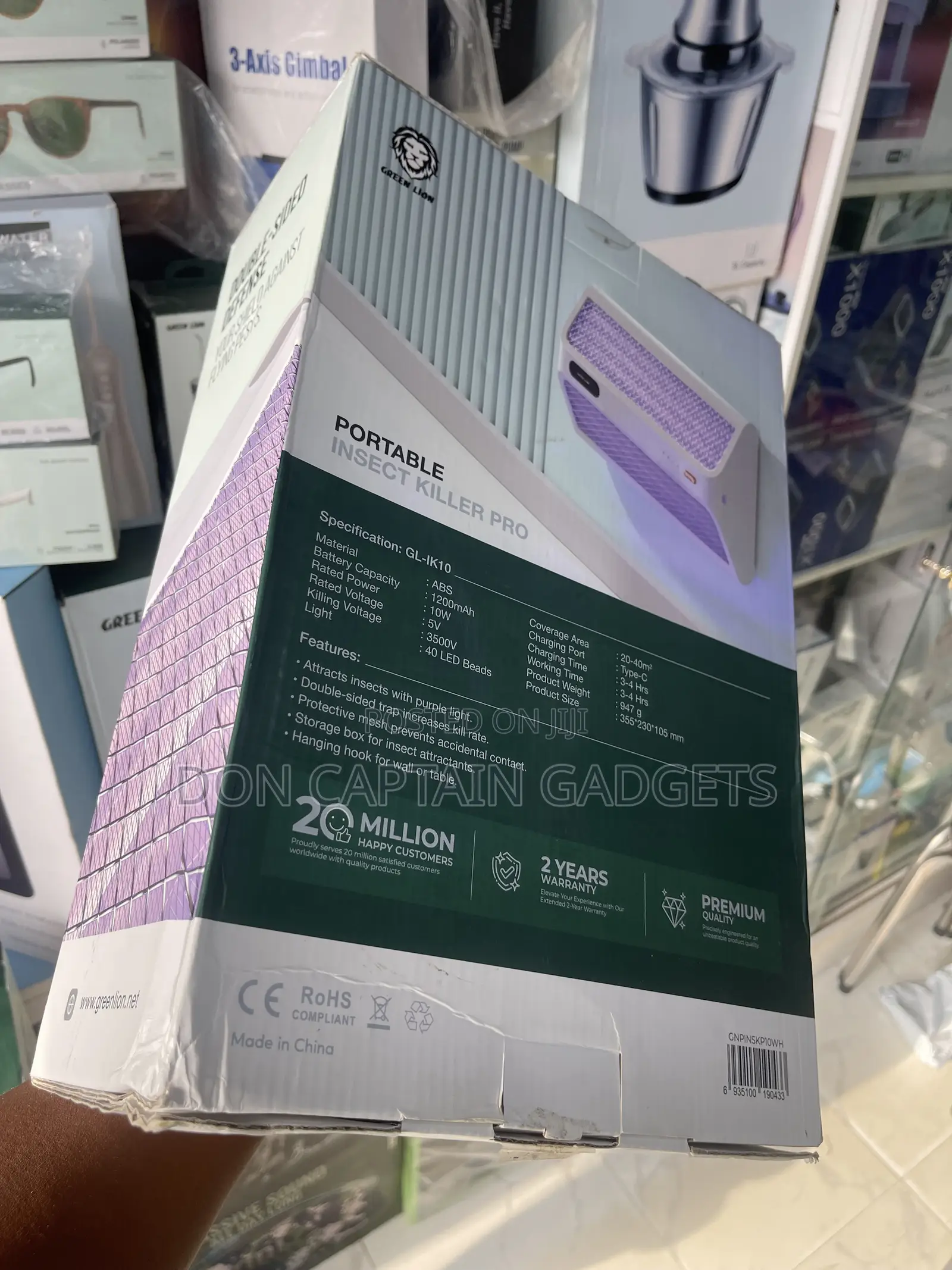 Green Lion Insect Killer Pro 10W Mosquito