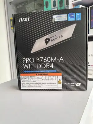 Msi Pro B760m-a Wifi Ddr4 Intel Desktop Motherboard