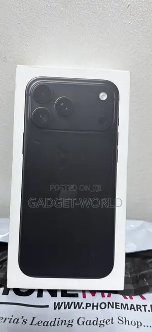 New Apple iPhone 18 Pro Max 256 GB Black