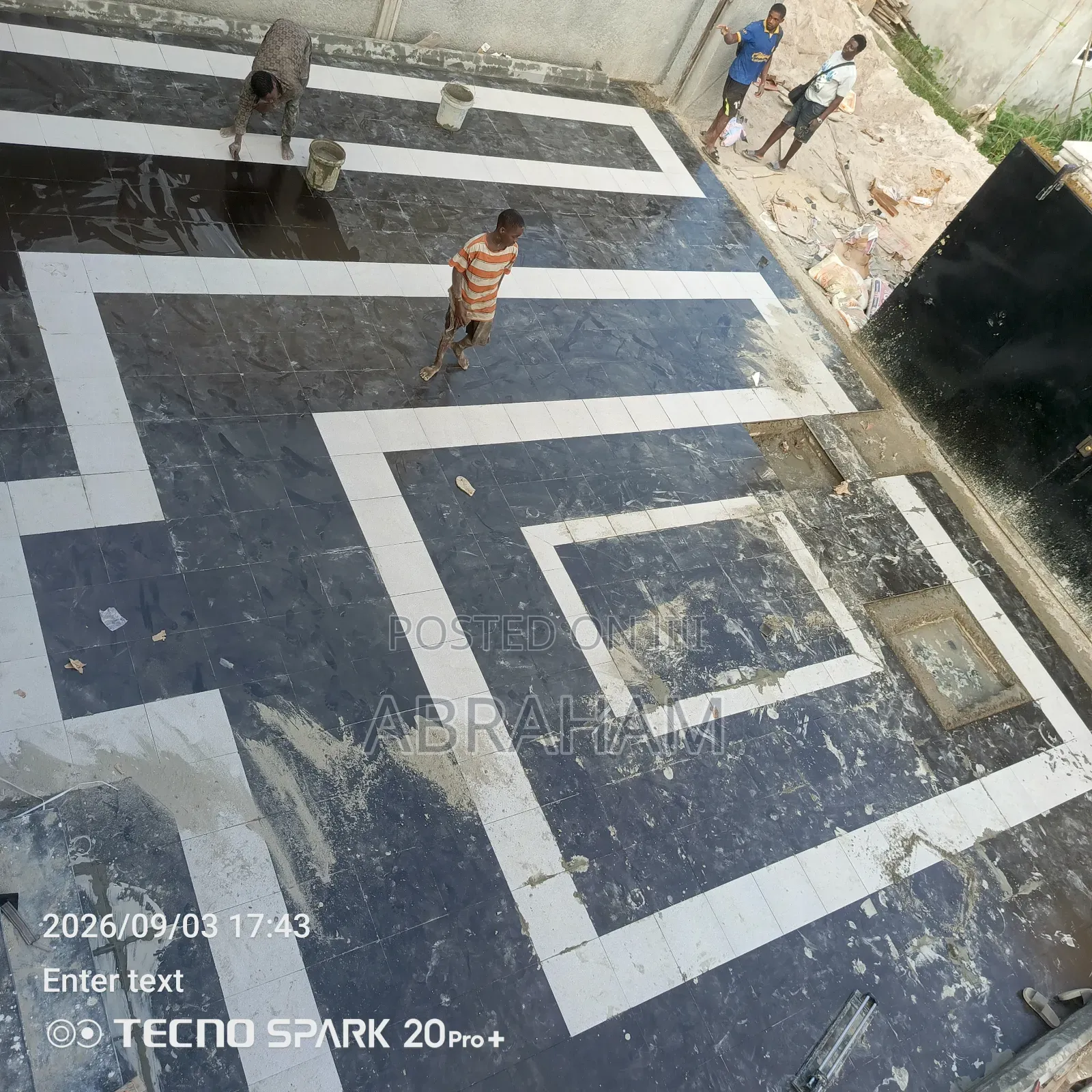 Professional Compound Tilling Work
