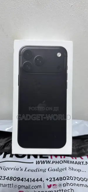 New Apple iPhone 18 Pro Max 512 GB Black