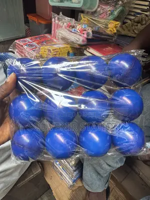 6.3cm Plain Foam Stress Ball X 12