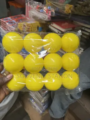 6.3cm Plain Foam Stress Ball X 12