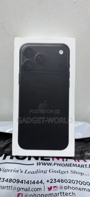 New Apple iPhone 18 Pro Max 512 GB Black