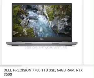 New Laptop Dell Precision 7780 64GB Intel Core i9 SSD 4T