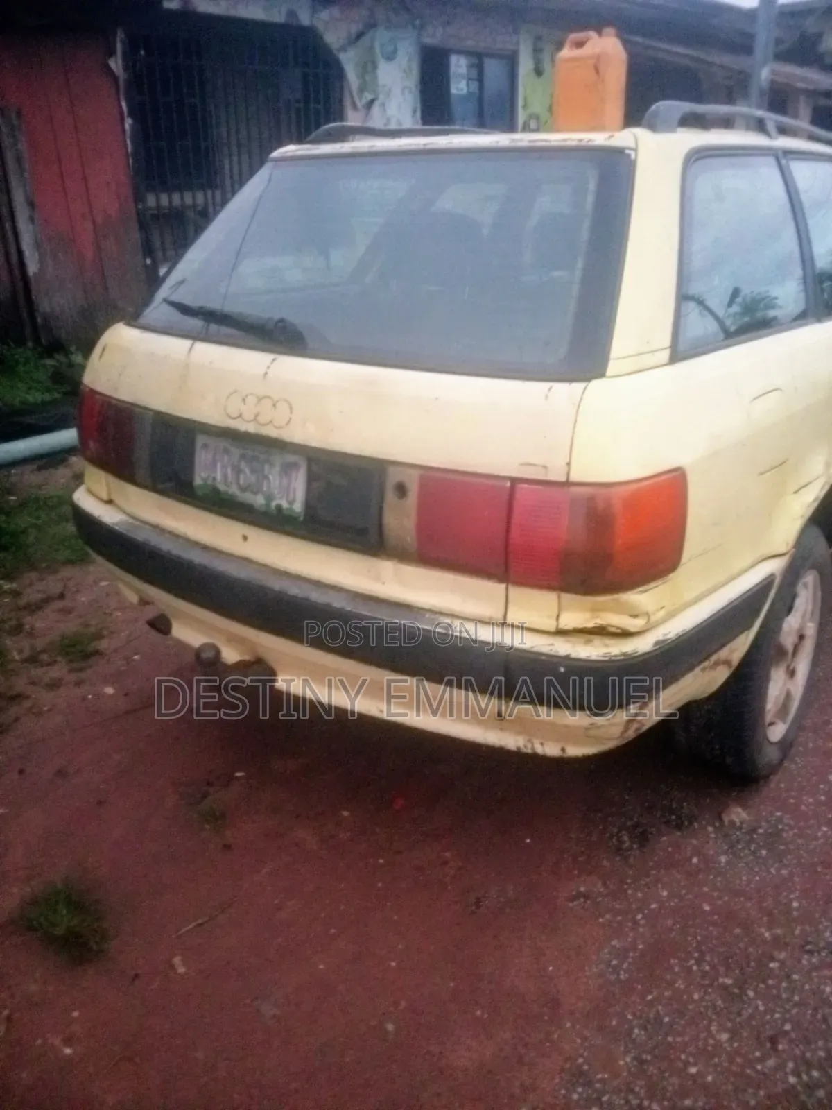 Audi 80 1996 Yellow