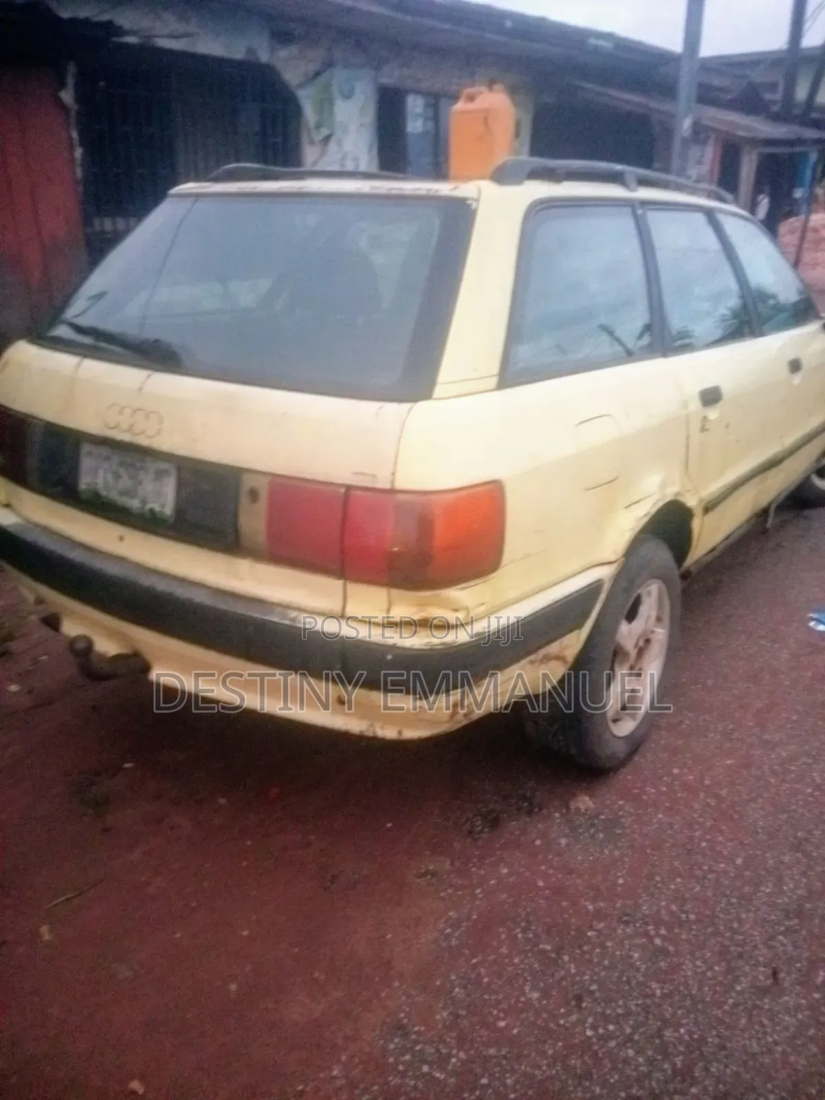 Audi 80 1996 Yellow