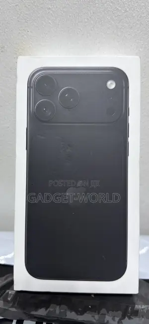 New Apple iPhone 18 Pro Max 1 TB Black