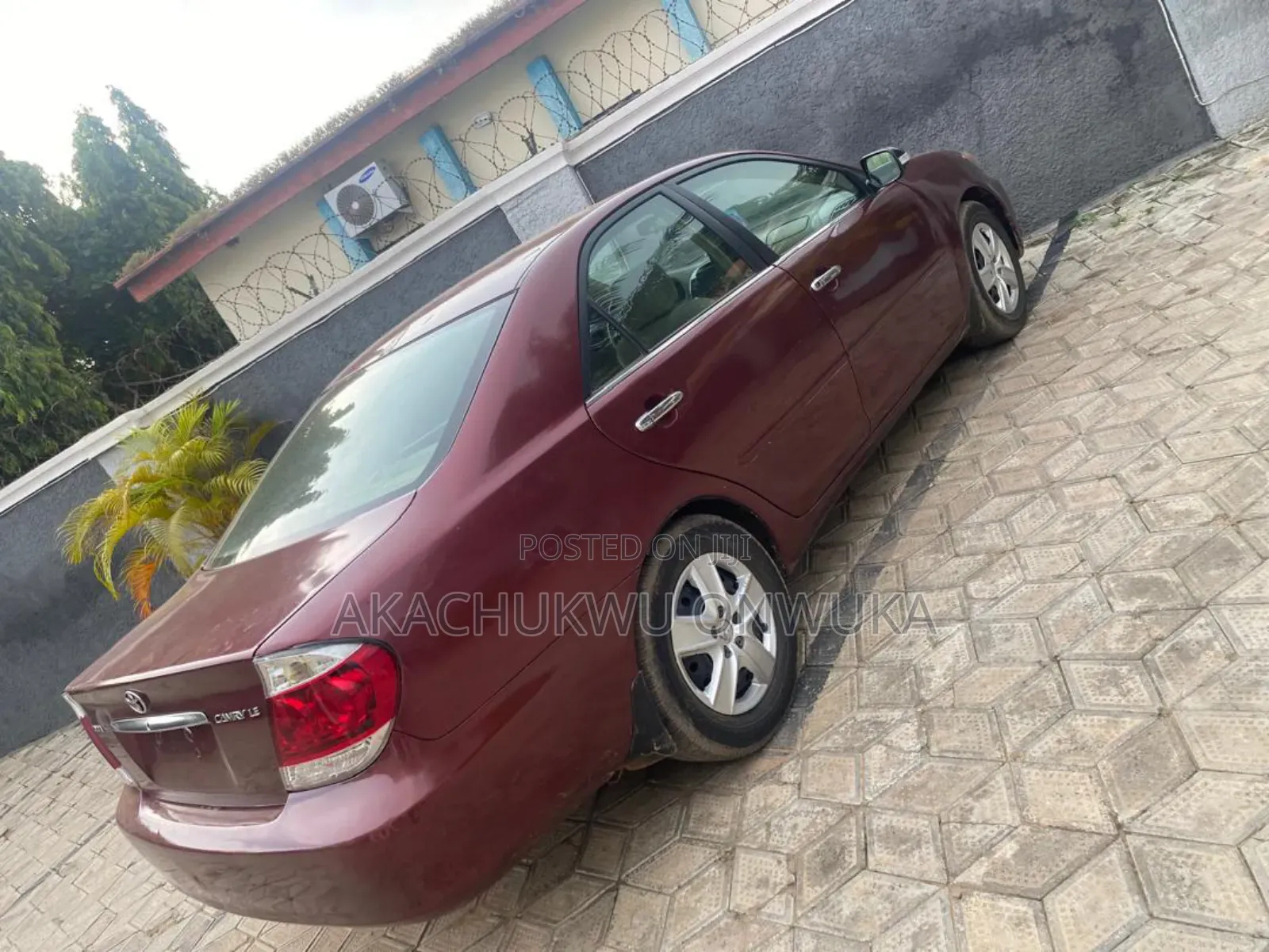 Toyota Camry 2005 Red