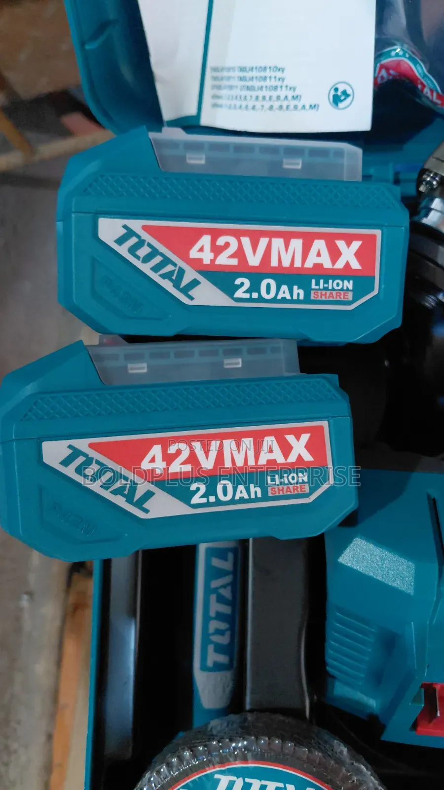 42v Max Total Cordless Angle Grinding Machine