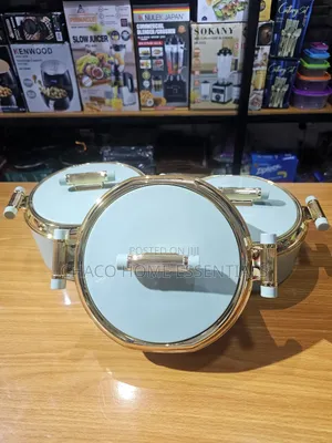 3-Piece Ceramic Casserole Dinner Set With Spoon