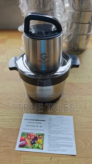 GAVISA Yam Pounder/Food Chopper 100% Cooper Stainless Steel