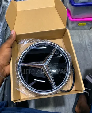White Led Mercedes-Benz Front Logo for GLK, E350, C300 GLE