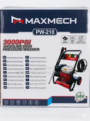 Maxmech PW-210 3000 PSI Gasoline High Pressure Washer.