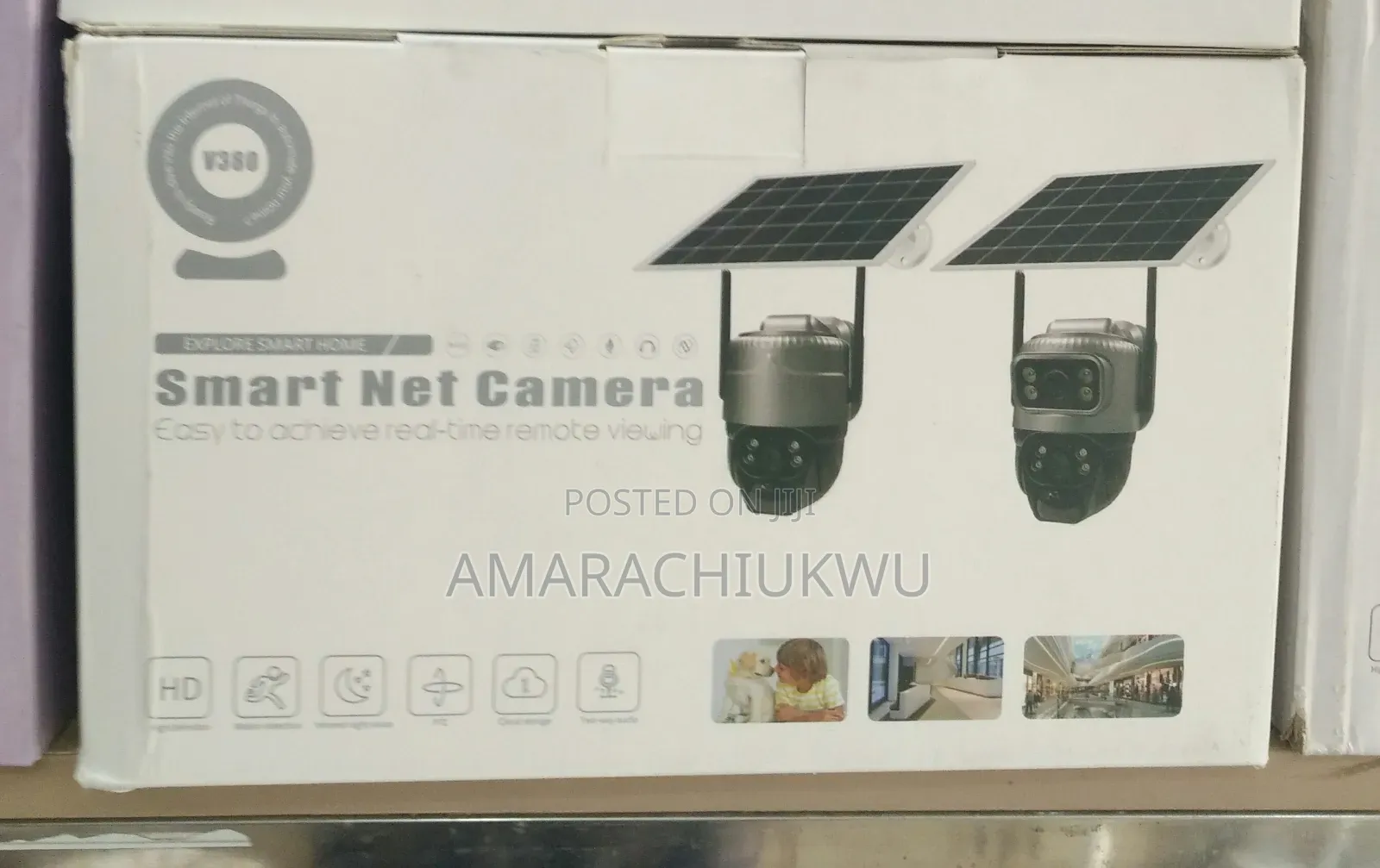 Solar Camera Dual Lens