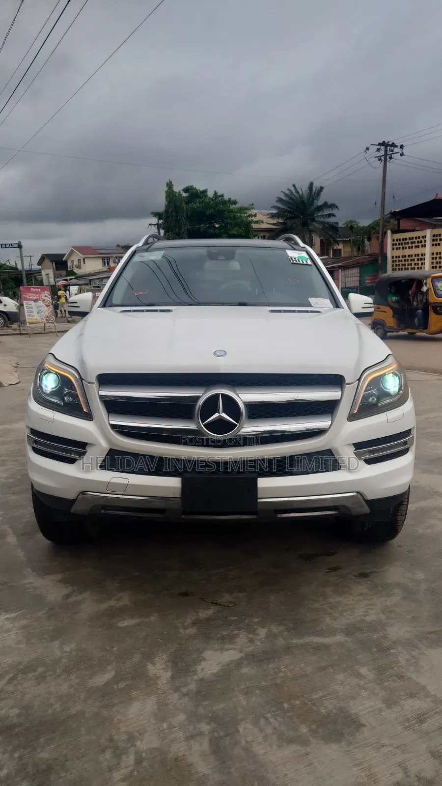 Mercedes-Benz GL-Class 450 2016 White