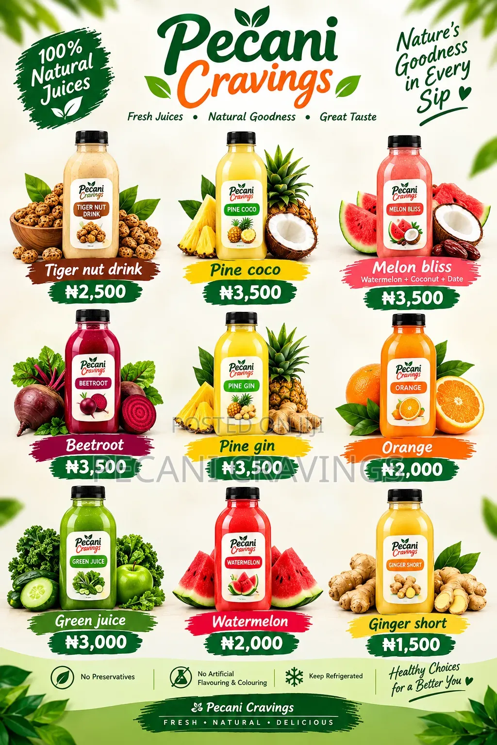 Fresh Fruit Juice
