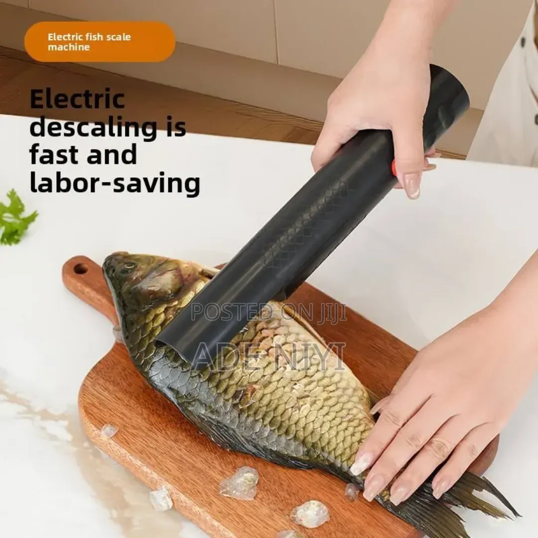 Rechargeable Fish Scale Removal Scraper