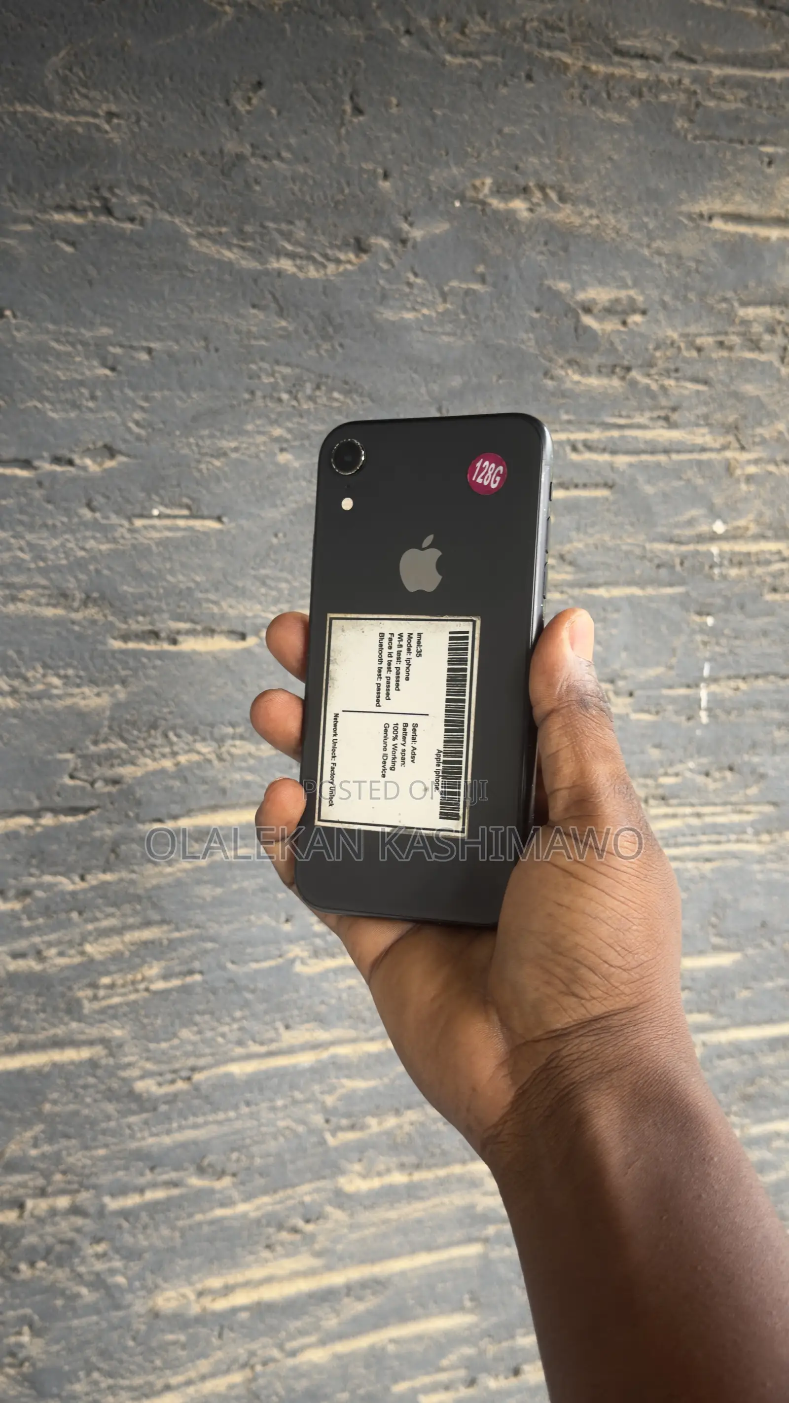 Apple iPhone XR 128 GB Black