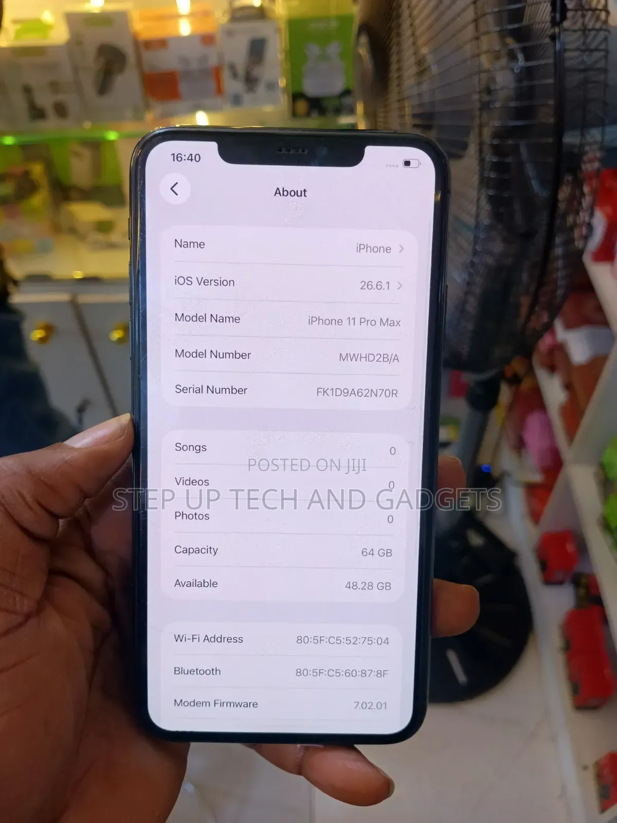 Apple iPhone 11 Pro Max 64 GB Black