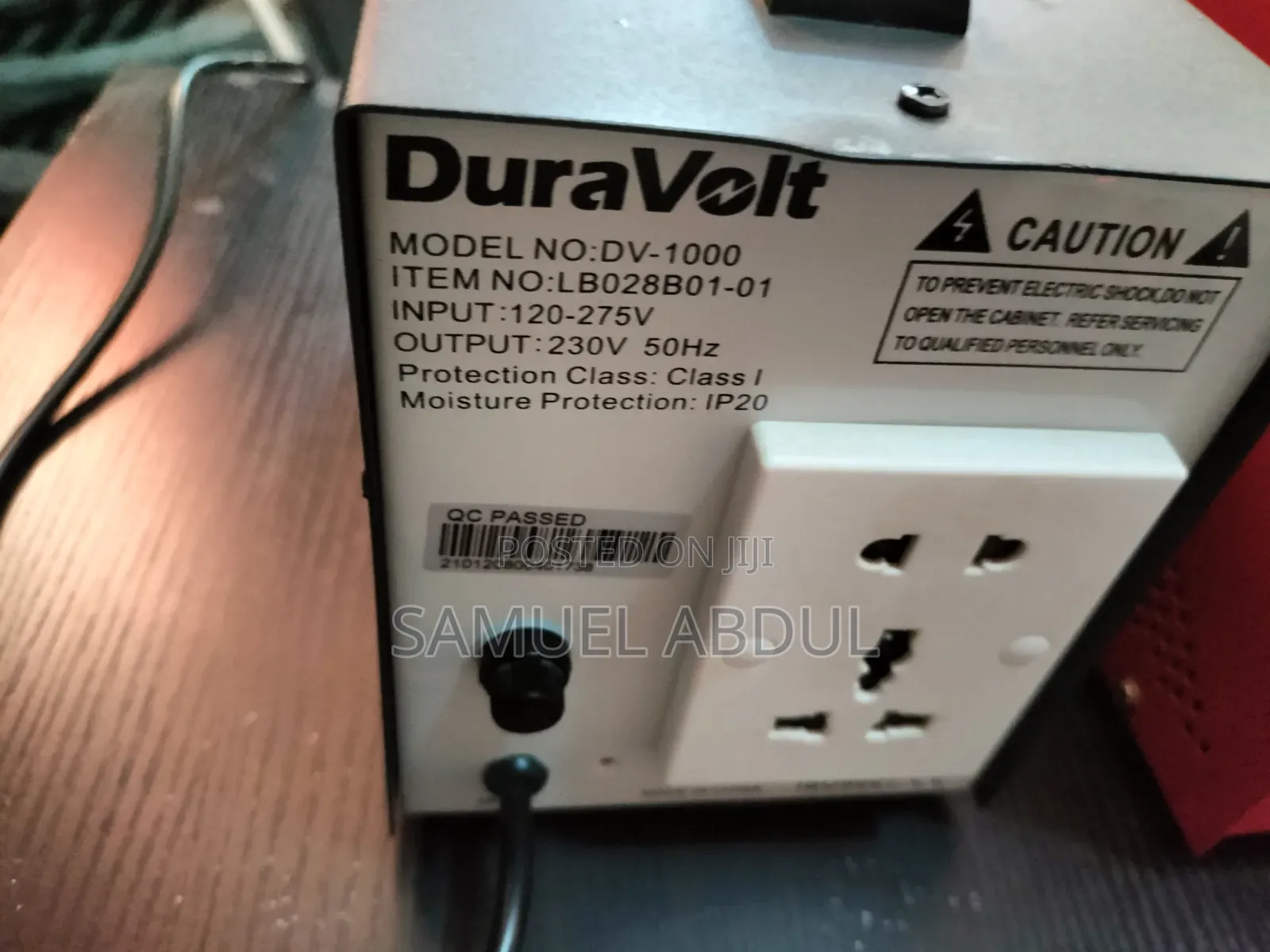 Duravolt Stabiliser