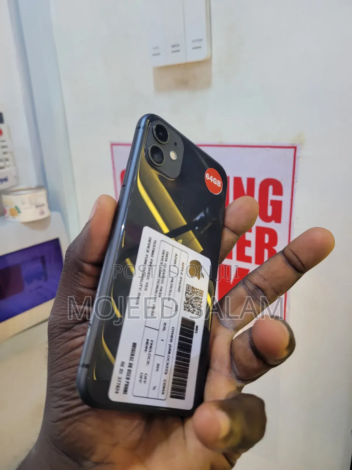Apple iPhone 11 64 GB Black