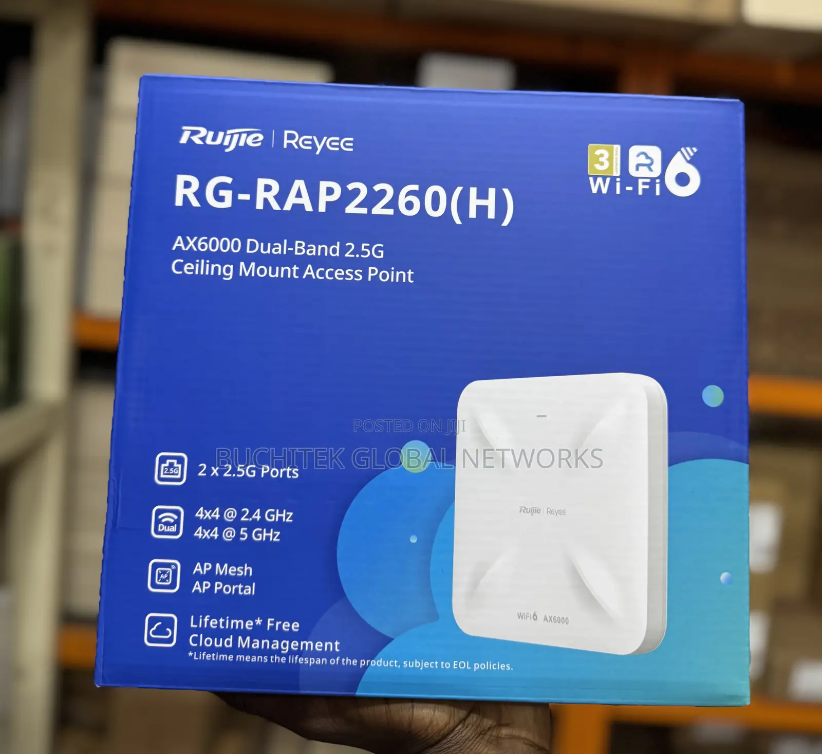 Ruijie RG-RAP2260(H) Ax6000 Ceiling Mount Access Point