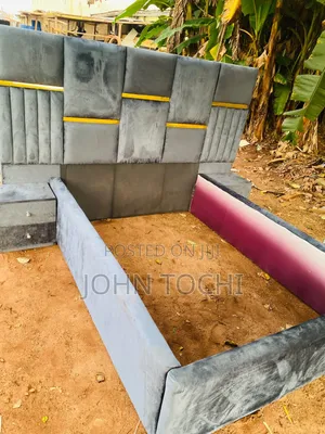 Extended 4 by 6 Bedframe With Two Bedside