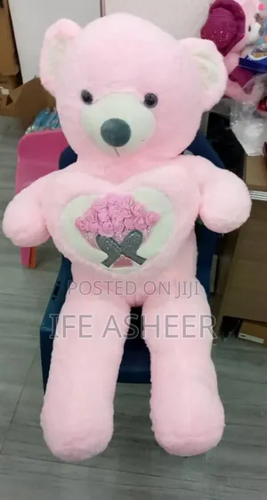 Human Size Pink Teddy