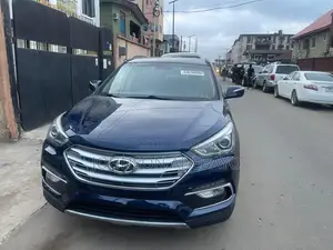 Hyundai Santa Fe SE AWD 2018 Blue