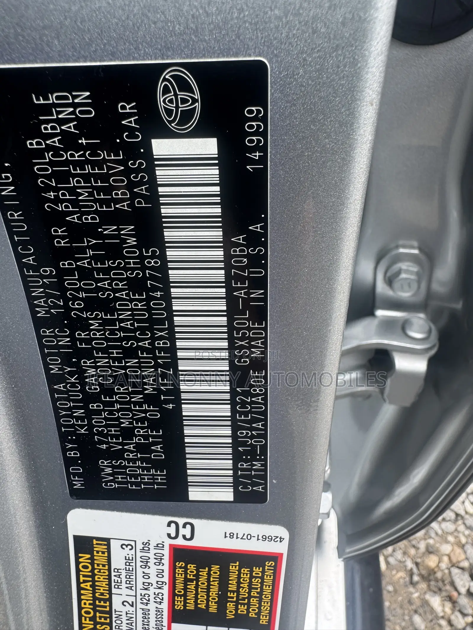 Toyota Avalon TRD 2020 Silver