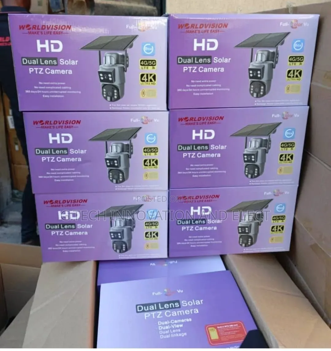 Dual Lens U-Box Solar PTZ