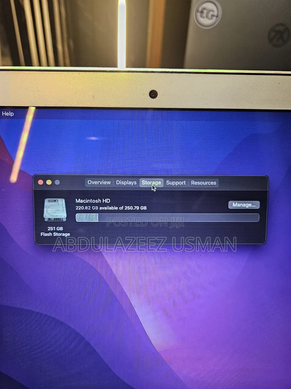 Laptop Apple MacBook 2017 8GB Intel Core i5 SSD 256GB