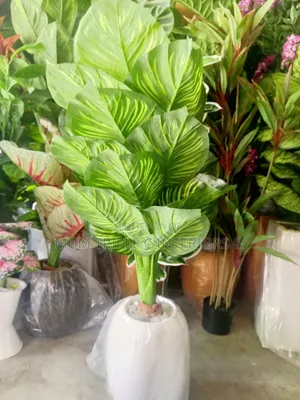 Artificial Plant and Vase