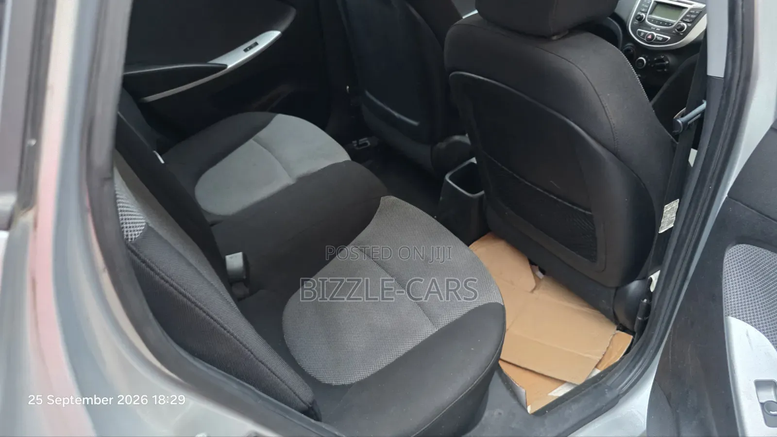 Hyundai Accent 2012 Silver