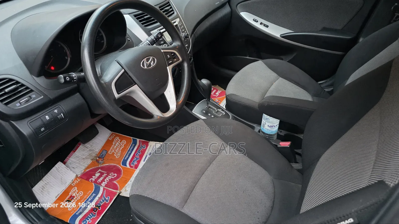 Hyundai Accent 2012 Silver