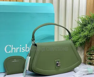 Chrisbella Green Flap Handbag With Coin Purse - Olive