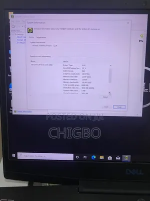 Laptop Dell G3 15 3500 16GB Intel Core i5 SSD 512GB