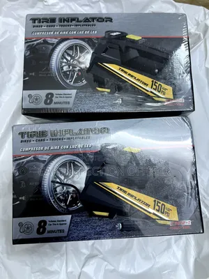 Automatic Tire Inflator With Torchlight