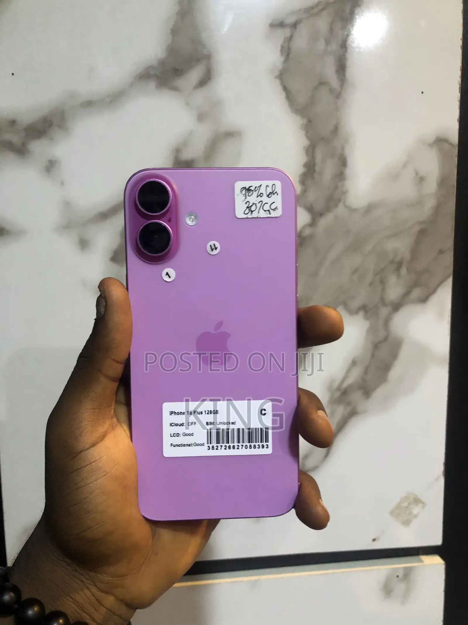 Apple iPhone 16 128 GB Pink