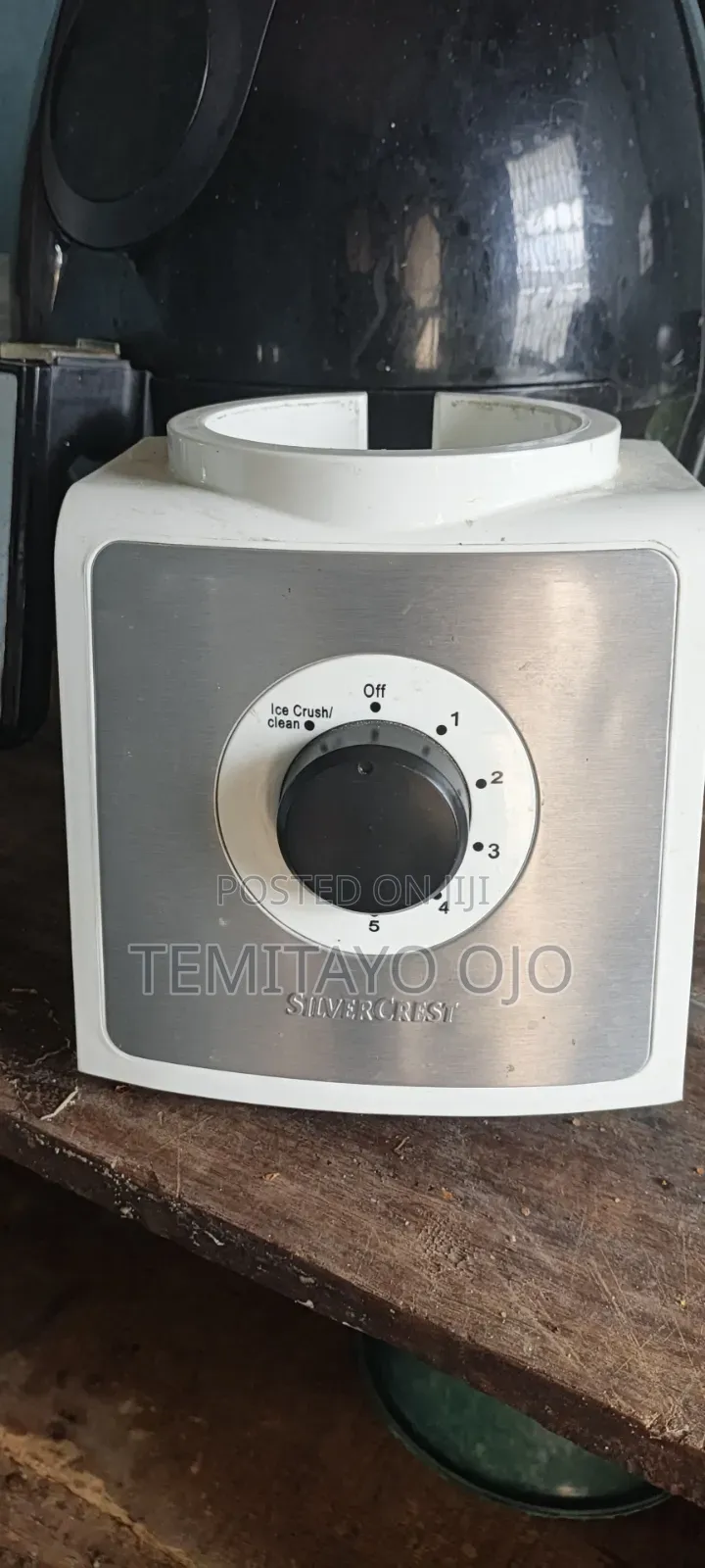 Original Industrial Silver Crest Blender